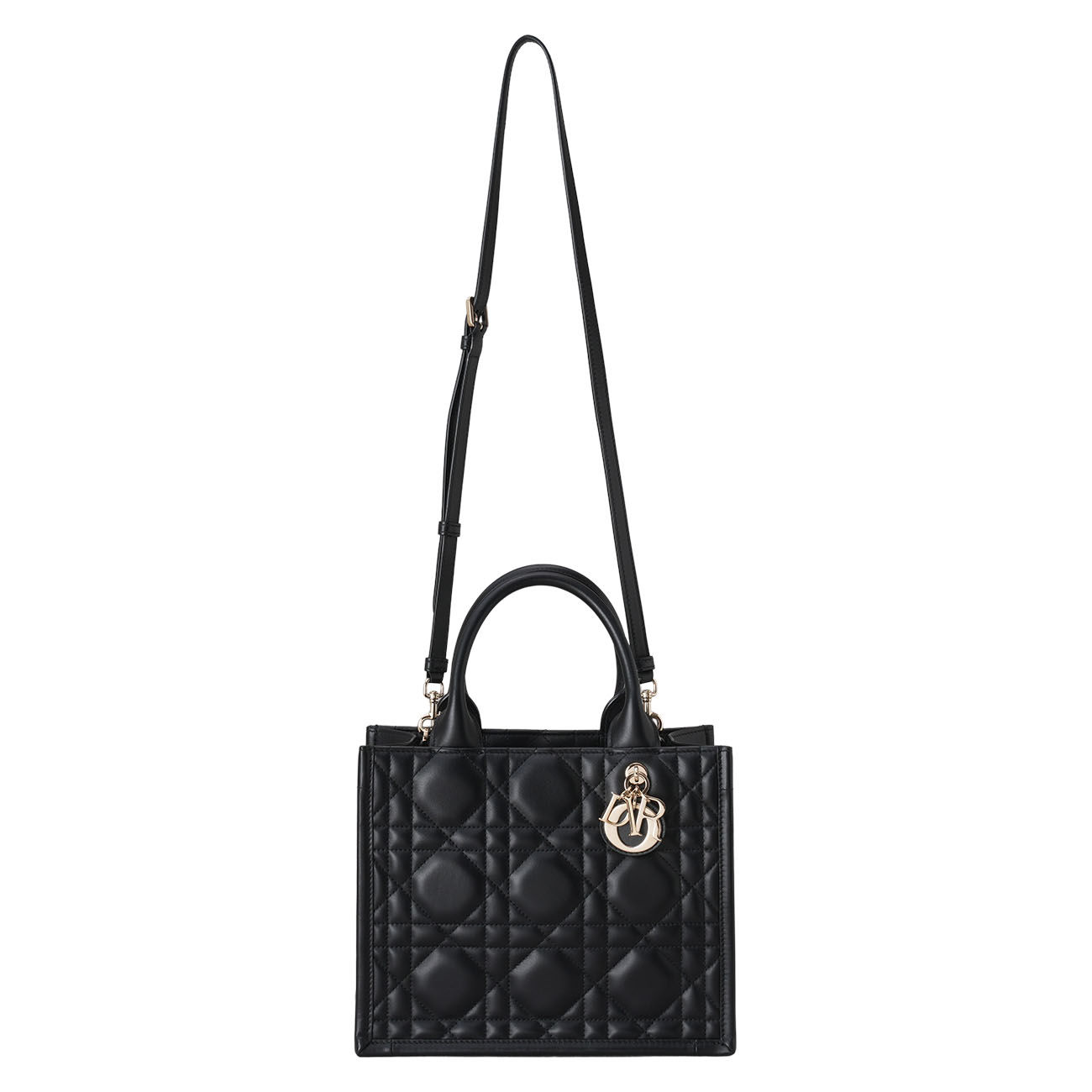 CHRISTIAN DIOR(USED)디올 레더 북토트 스몰
